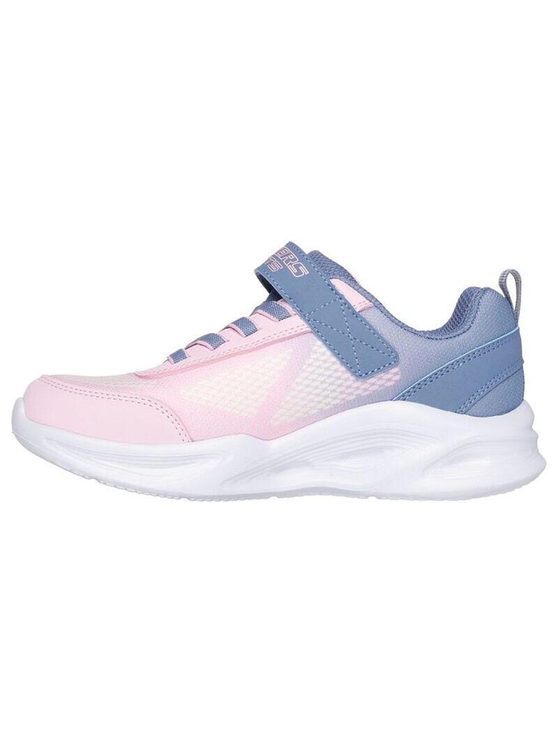 Zapatilla Niña Skechers S Lights Ombre Deluxe Rosa Morado SKECHERS para Niña | Deportes Trisport