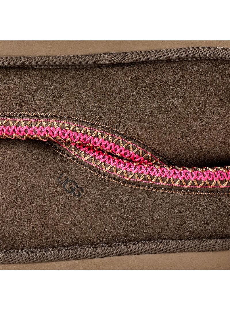 Zueco Mujer UGG Tasman II DNSS Marron Fucsia