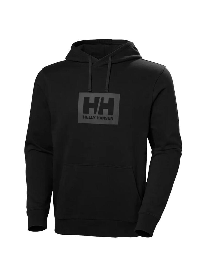 Sudadera Hombre Helly Hansen Box Hoodie Negra HELLY HANSEN para Hombre | Deportes Trisport