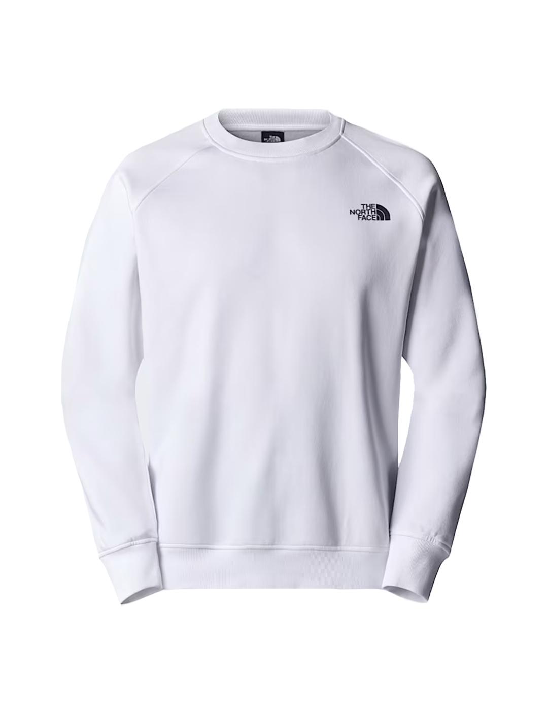 Sudadera Hombre The North Face Raglan Box Blanca The North Face para Hombre | Deportes Trisport