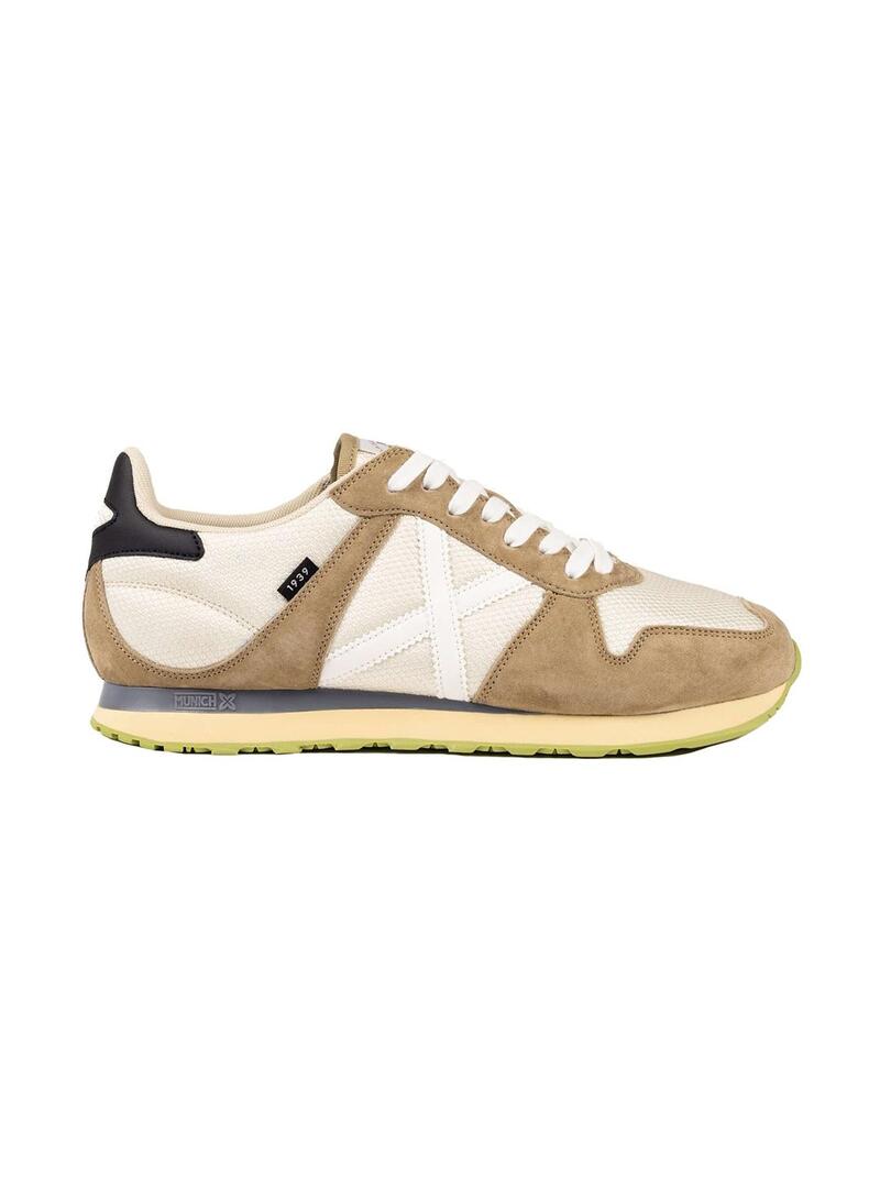 Zapatilla Hombre Munich Massana 603 Marron Amarillo Munich para Hombre | Deportes Trisport