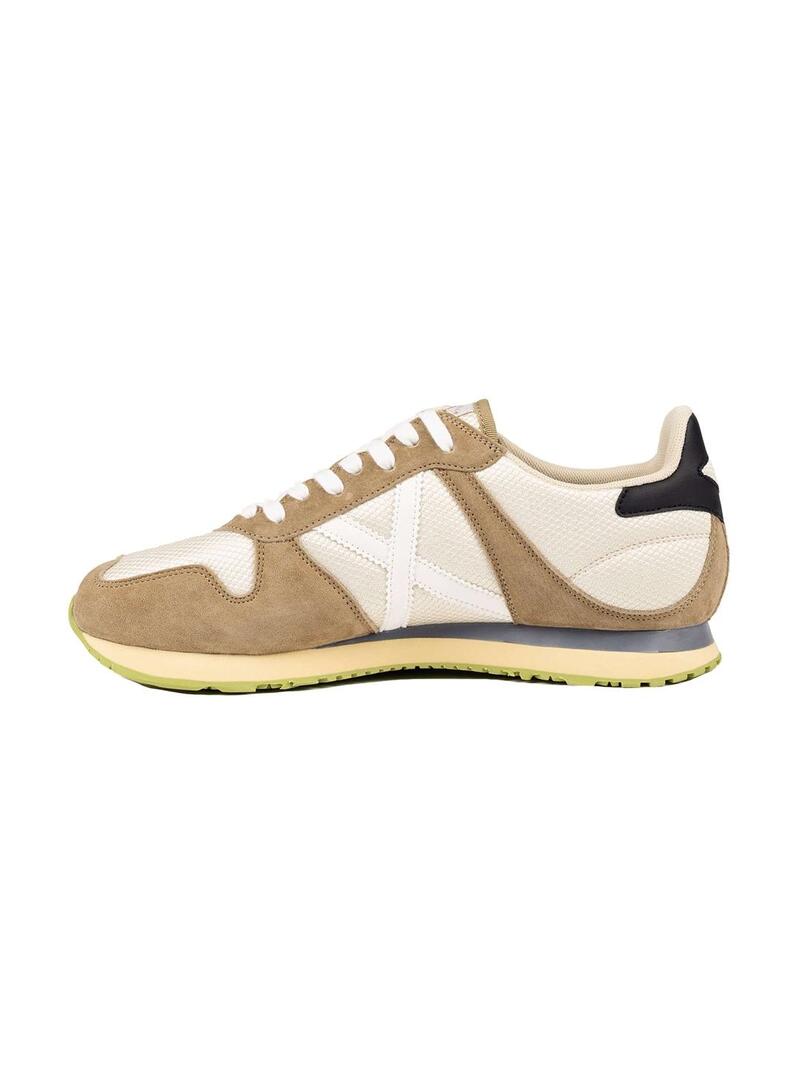 Zapatilla Hombre Munich Massana 603 Marron Amarillo Munich para Hombre | Deportes Trisport