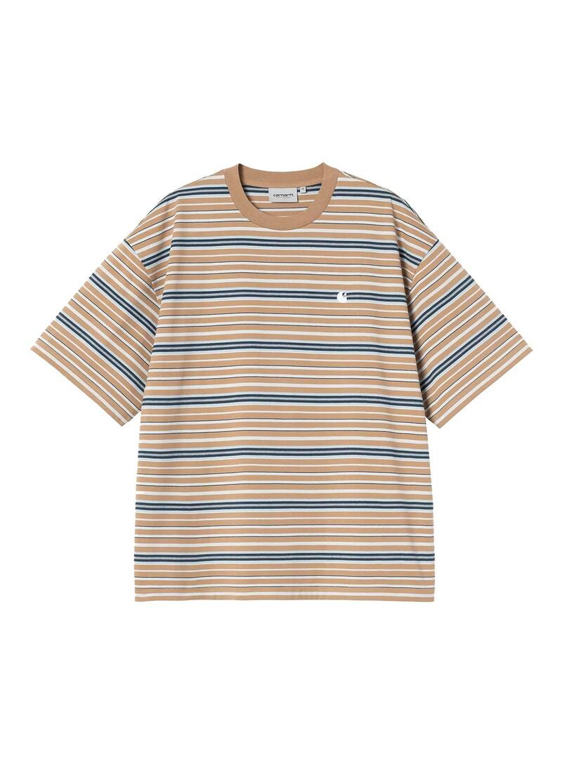 Camiseta Hombre Carhartt WIP Zane Marron Azul CARHARTT WIP para Hombre | Deportes Trisport