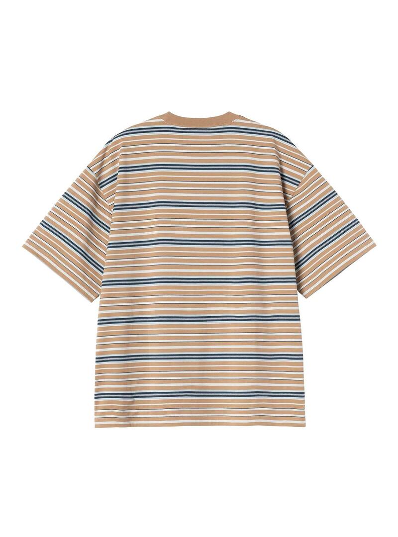 Camiseta Hombre Carhartt WIP Zane Marron Azul CARHARTT WIP para Hombre | Deportes Trisport