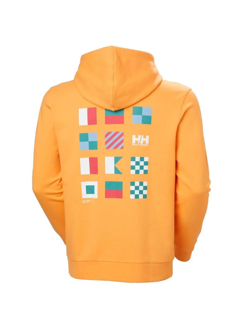 Sudadera Hombre Helly Hansen Shoreline Naranja HELLY HANSEN para Hombre | Deportes Trisport