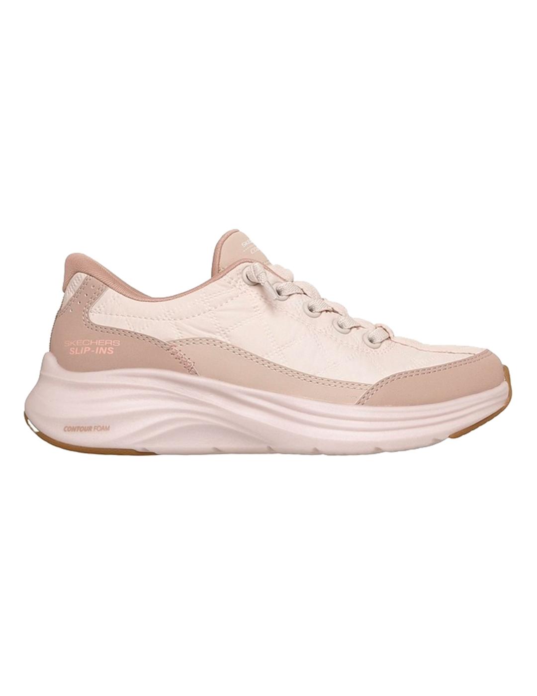 Zapatilla Junior Skechers Contour Foam Slip Beige SKECHERS para Mujer | Deportes Trisport